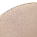 LeisureMod Tule – Lot de 2 chaises de salle à manger modernes avec assise en similicuir, velours ou daim et structure en acier blanc – Cuisine, salle à manger, maison, café, sièges