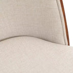 LeisureMod Tule – Lot de 2 chaises de salle à manger modernes avec assise en similicuir, velours ou daim et structure en acier blanc – Cuisine, salle à manger, maison, café, sièges