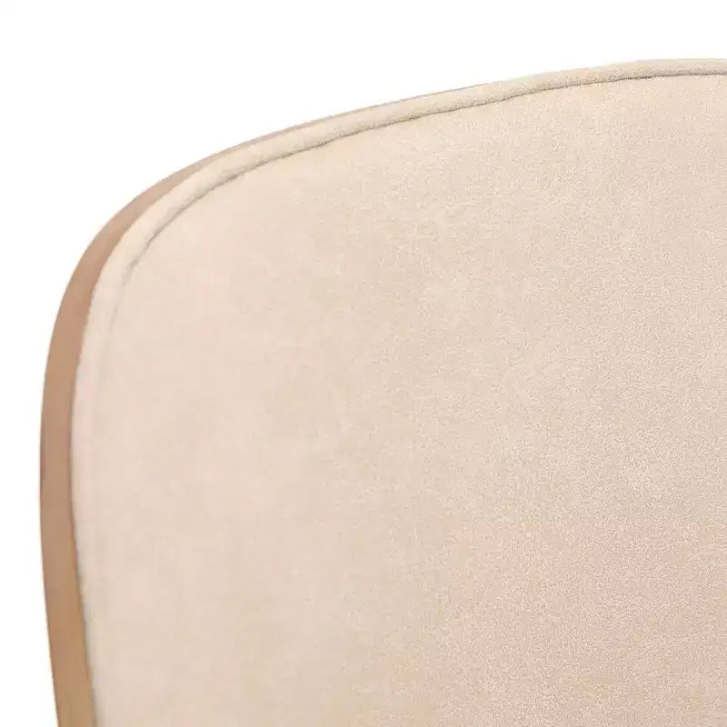LeisureMod Tule – Lot de 2 chaises de salle à manger modernes avec assise en similicuir, velours ou daim et structure en acier blanc – Cuisine, salle à manger, maison, café, sièges