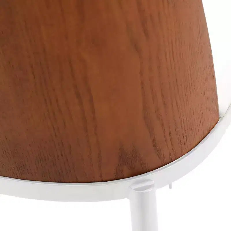 LeisureMod Tule – Lot de 2 chaises de salle à manger modernes avec assise en similicuir, velours ou daim et structure en acier blanc – Cuisine, salle à manger, maison, café, sièges