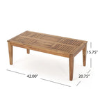 Ensemble de conversation d'extérieur Hampton de 5 pièces en bois et osier par Christopher Knight Home