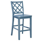 Tabouret de bar en bois massif hauteur comptoir