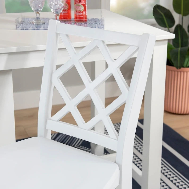 Tabouret de bar en bois massif hauteur comptoir
