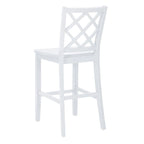 Tabouret de bar en bois massif hauteur comptoir