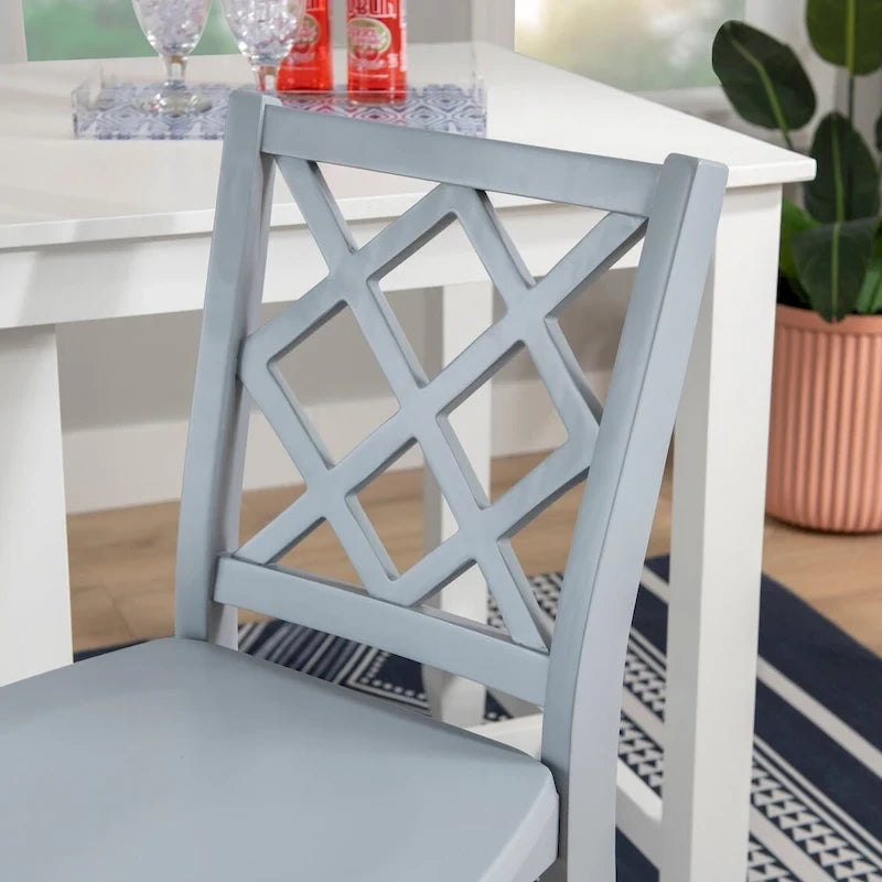 Tabouret de bar en bois massif hauteur comptoir