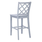 Tabouret de bar en bois massif hauteur comptoir