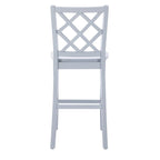 Tabouret de bar en bois massif hauteur comptoir