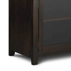 BUFFET en ACAJOU MASSIF de style contemporain – 137 cm de large