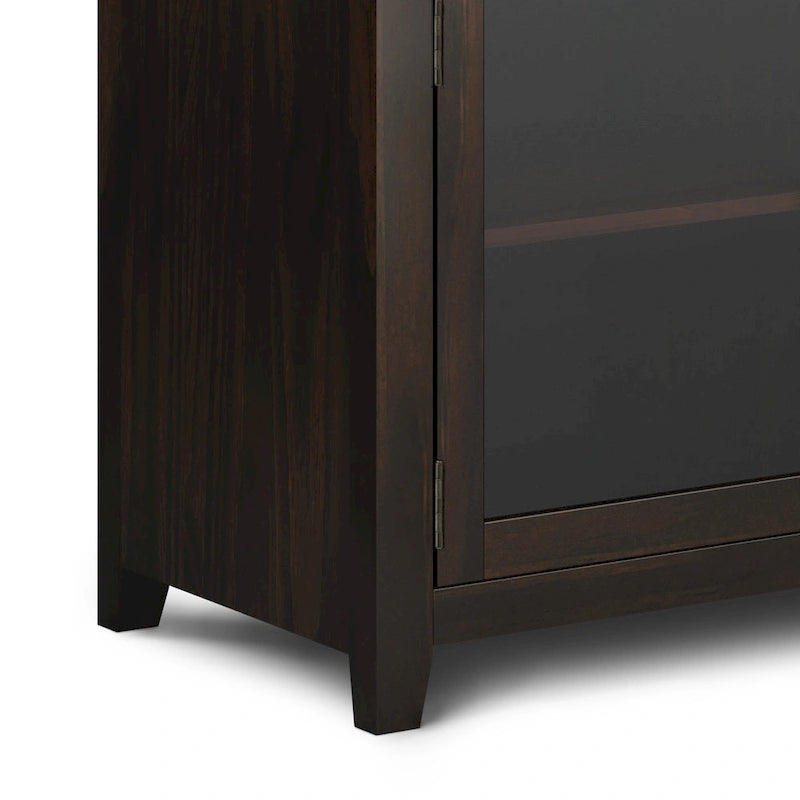BUFFET en ACAJOU MASSIF de style contemporain – 137 cm de large