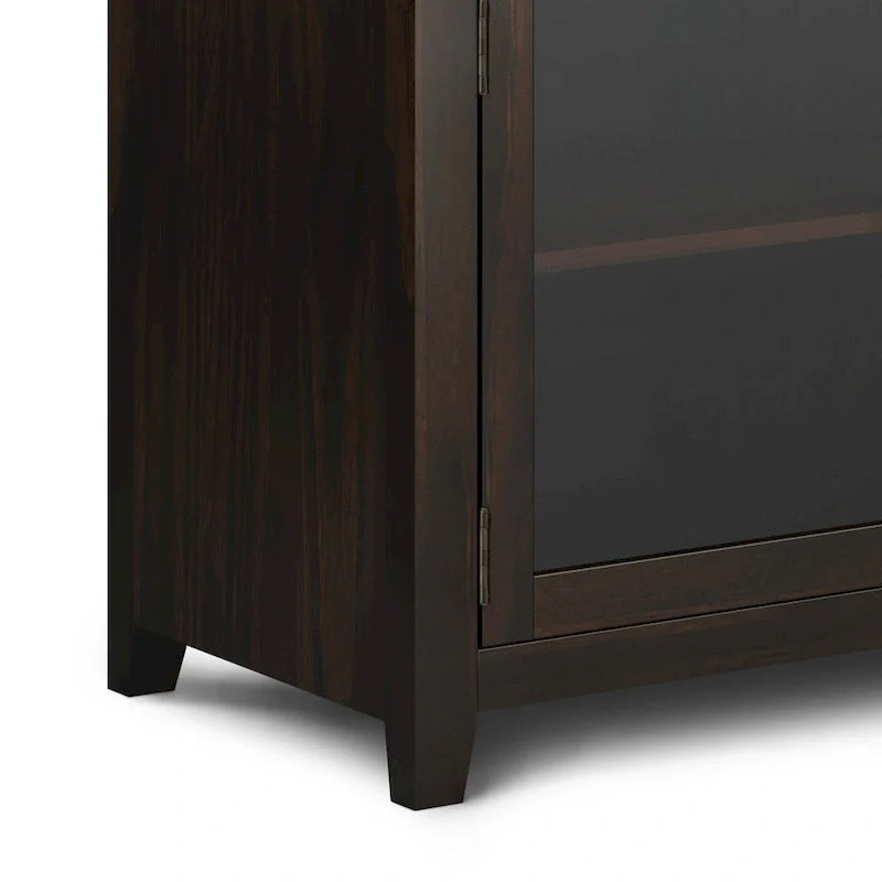 BUFFET Contemporain en BOIS MASSIF, largeur 54 pouces, en Acajou - largeur 54 pouces