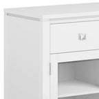 BUFFET en ACAJOU MASSIF de style contemporain – 137 cm de large