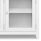 BUFFET en ACAJOU MASSIF de style contemporain – 137 cm de large