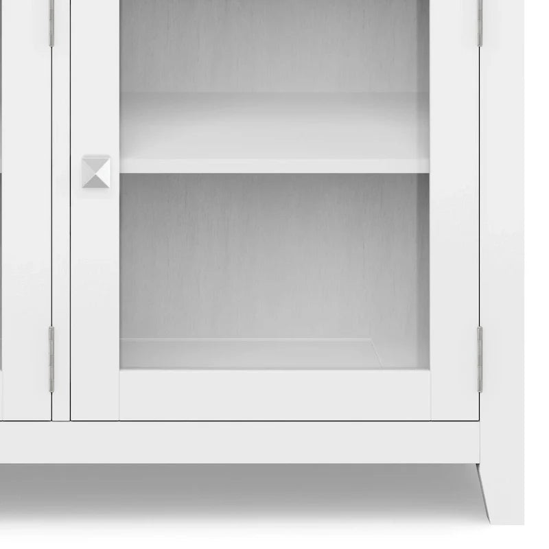 BUFFET Contemporain en BOIS MASSIF, largeur 54 pouces, en Acajou - largeur 54 pouces