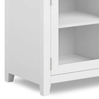BUFFET en ACAJOU MASSIF de style contemporain – 137 cm de large