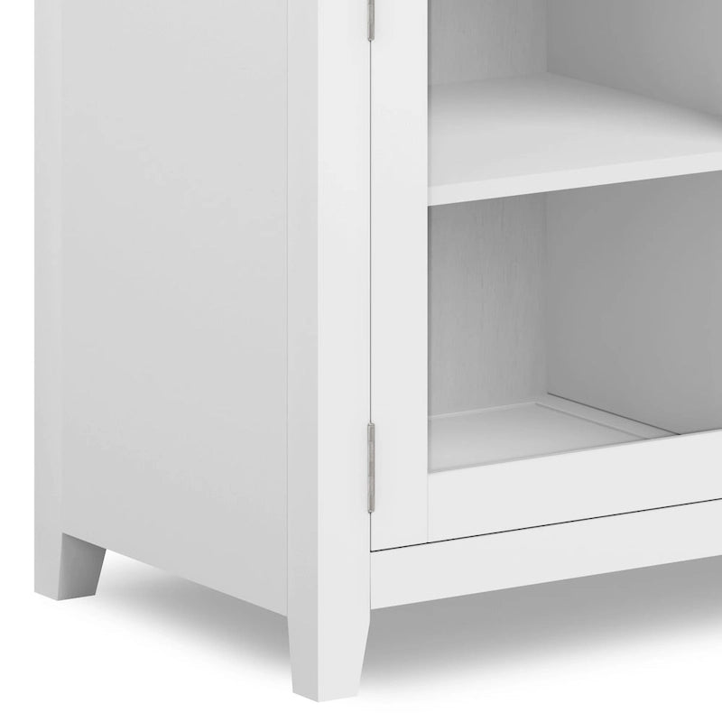 BUFFET en ACAJOU MASSIF de style contemporain – 137 cm de large