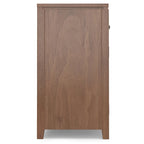 BUFFET en ACAJOU MASSIF de style contemporain – 137 cm de large