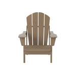 Polytrends Laguna Hdpe All Weather Outdoor Patio Foldable Adirondack Chairs (Set Of 8)