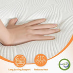 Cadre de lit réglable – Matelas hybride à mémoire de forme 14 pouces Série 2000