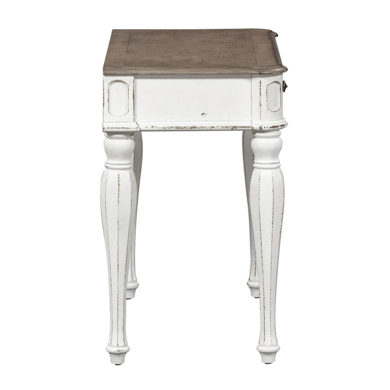 Meuble-lavabo Antique Blanc Écorce Patinée