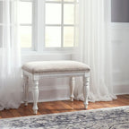 Meuble-lavabo Antique Blanc Écorce Patinée