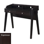 Bureau de luxe à 2 tiroirs avec étagère