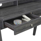 Bureau de luxe à 2 tiroirs avec étagère
