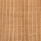 Table d'appoint en rotin festonné Bali & Pari Palm Bohemian Honey