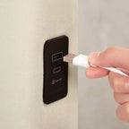 Cadre de lit plateforme rembourré VECELO avec chargement USB