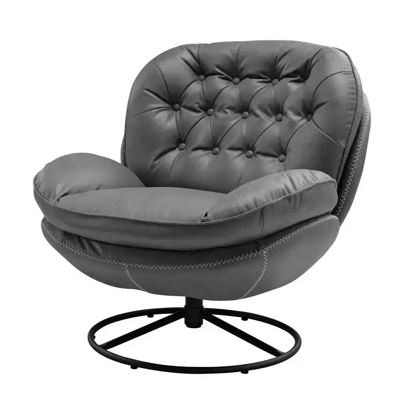 EUREKA ERGONOMIC Camden, Fauteuil de salon pivotant moderne