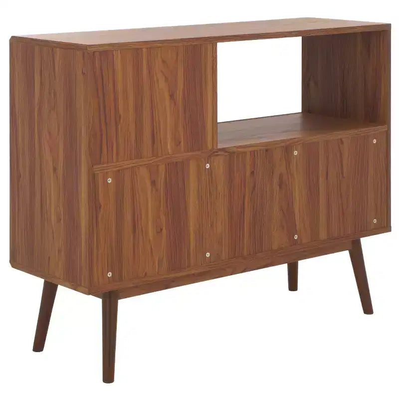 Meuble TV Javante à porte coulissante - MED9626 - Noyer - Safavieh