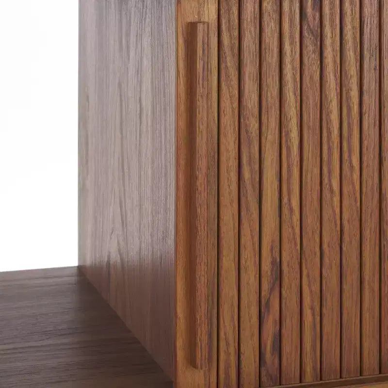 Meuble TV Javante à porte coulissante - MED9626 - Noyer - Safavieh
