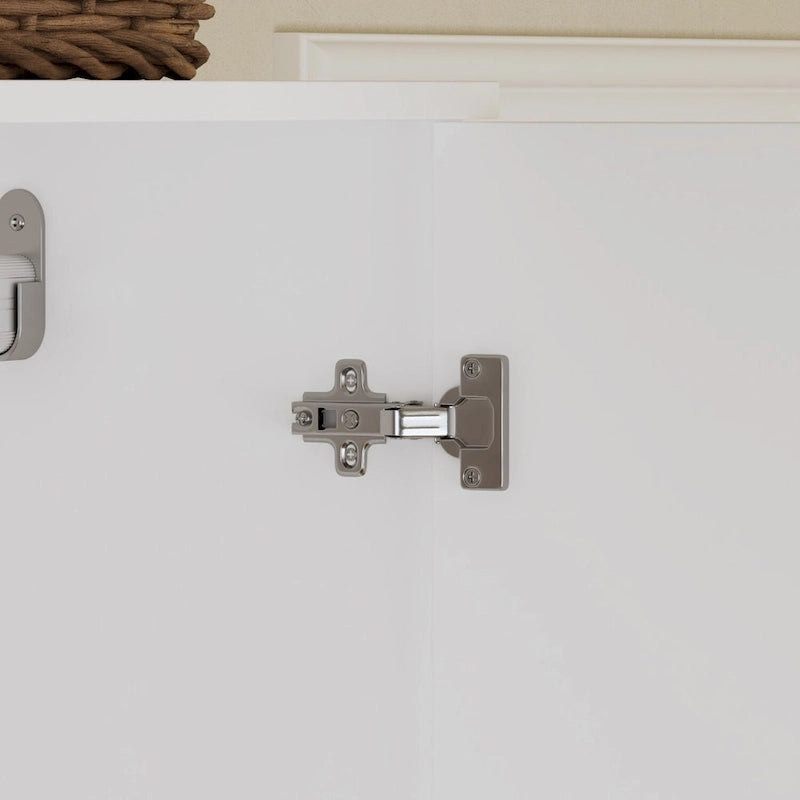 Armoire 2 portes avec tiroir de rangement et tringle à vêtements