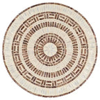 Table d'appoint Keerin - ACC1805A - Blanc/Or - Safavieh
