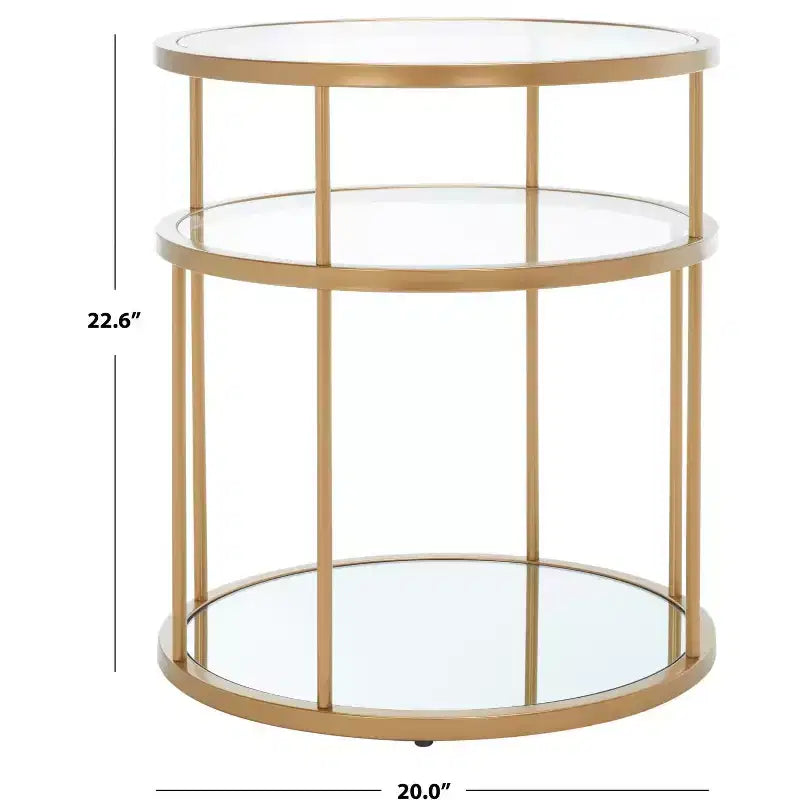 Table d'appoint à 3 étagères Layta - ACC6402 - Safavieh