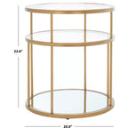 Table d'appoint à 3 étagères Layta - ACC6402 - Safavieh