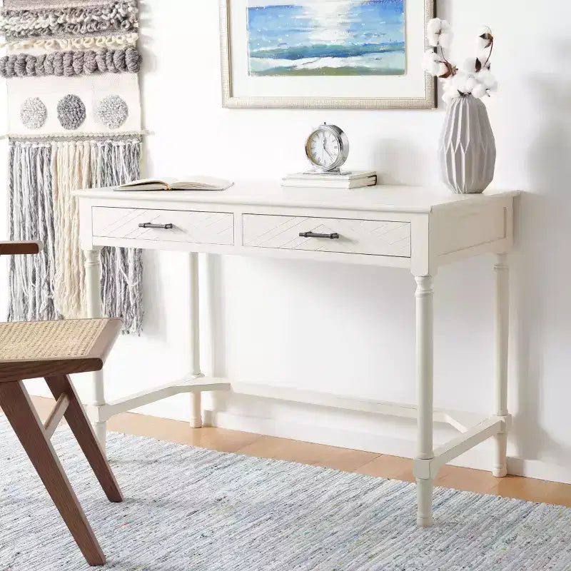 Bureau 2 tiroirs Mckinlee - DSK5705 - Safavieh