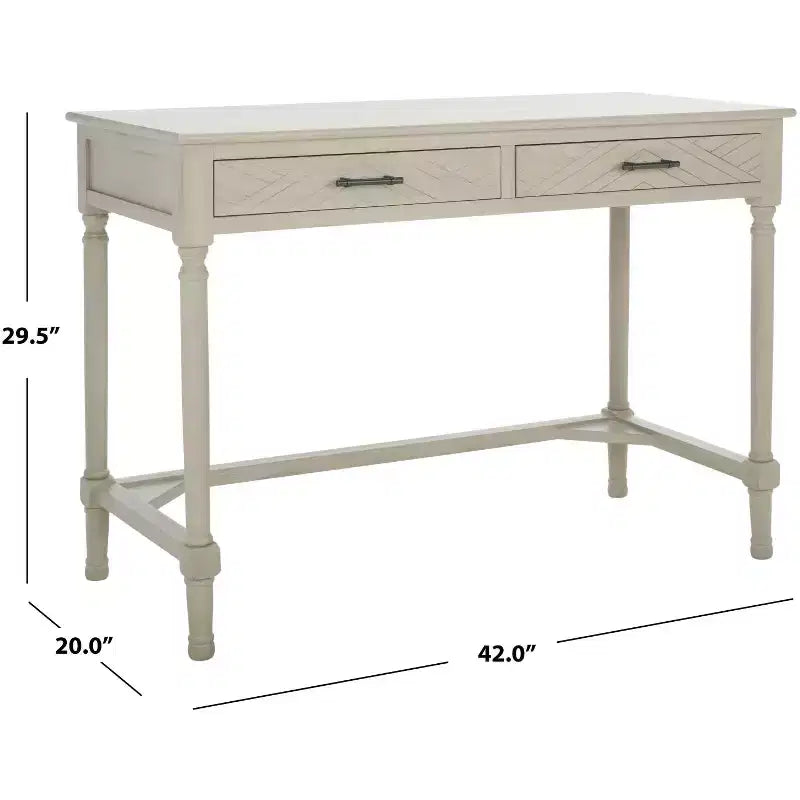 Bureau 2 tiroirs Mckinlee - DSK5705 - Safavieh