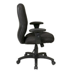Chaise de bureau : Inclinaison synchrone 2:1