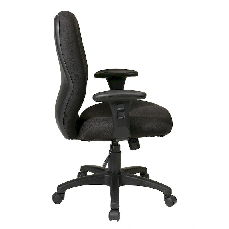 Chaise de bureau : Inclinaison synchrone 2:1