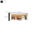 Vaisseliers muraux en bois blanc pour la cuisine