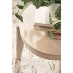 Table d'appoint en bois Vola de Kate et Laurel, 17x17x18, Naturel