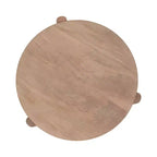 Table d'appoint en bois Vola de Kate et Laurel, 17x17x18, Naturel