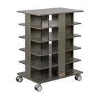 ECR4Kids 20-Compartment Mobile Storage Tower and 20 Cubby Bins, 5x4, Kids Furniture