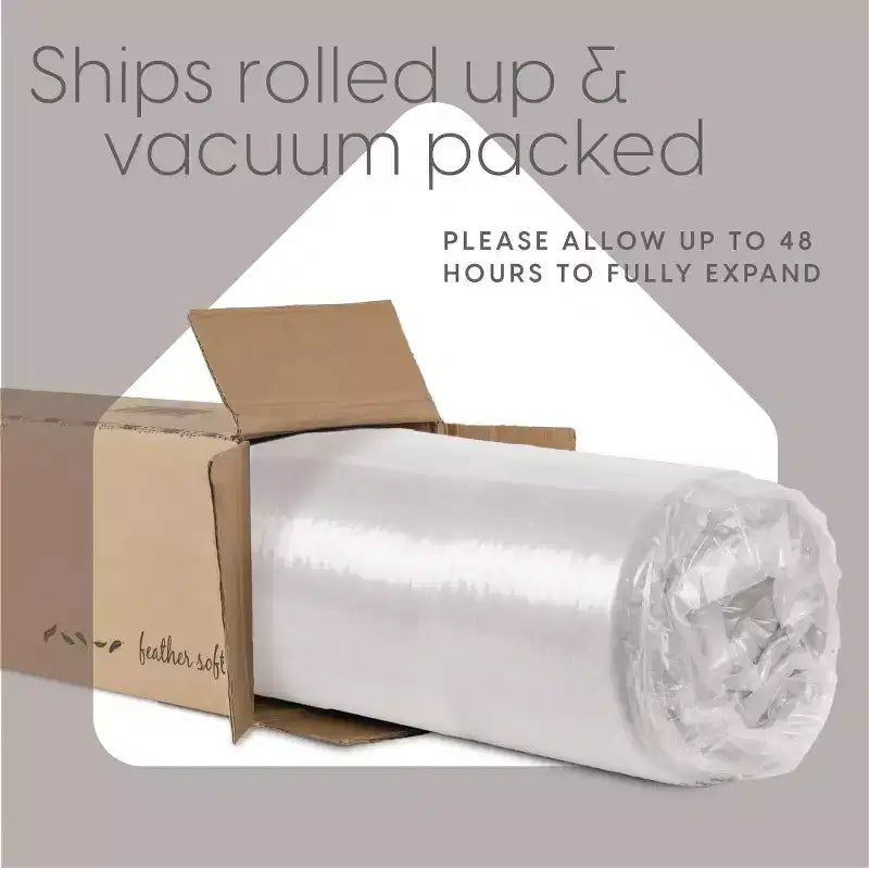 Matelas en mousse à mémoire de forme pliable en trois de 10 cm Milliard Premium