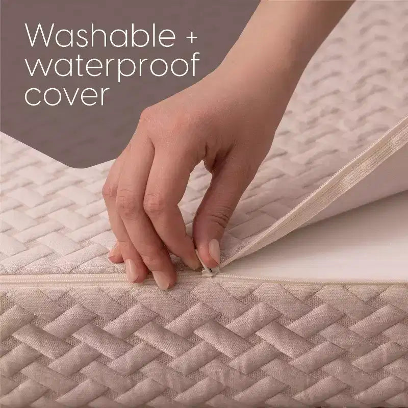Matelas en mousse à mémoire de forme pliable en trois de 10 cm Milliard Premium