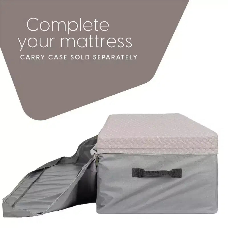Matelas en mousse à mémoire de forme pliable en trois de 10 cm Milliard Premium