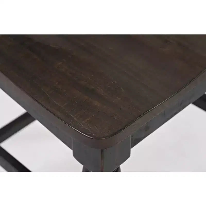 Jofran, tabouret de comptoir à dossier échelle (lot de 2), noir