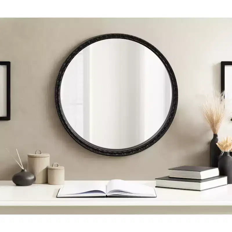 Miroir décoratif rond Stallworth 30x30 Kate & Laurel All Things Decor