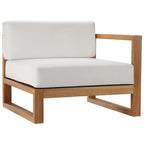 Ensemble de mobilier de jardin 4 pièces en teck Upland