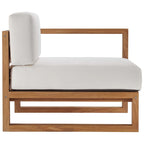 Ensemble de mobilier de jardin 4 pièces en teck Upland